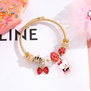 Bracelet Hello Kitty charme photo