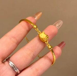 Bracelet Hello Kitty jaune