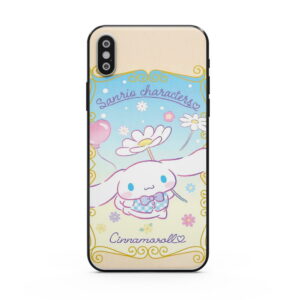 Coque Cinnamoroll fleurie