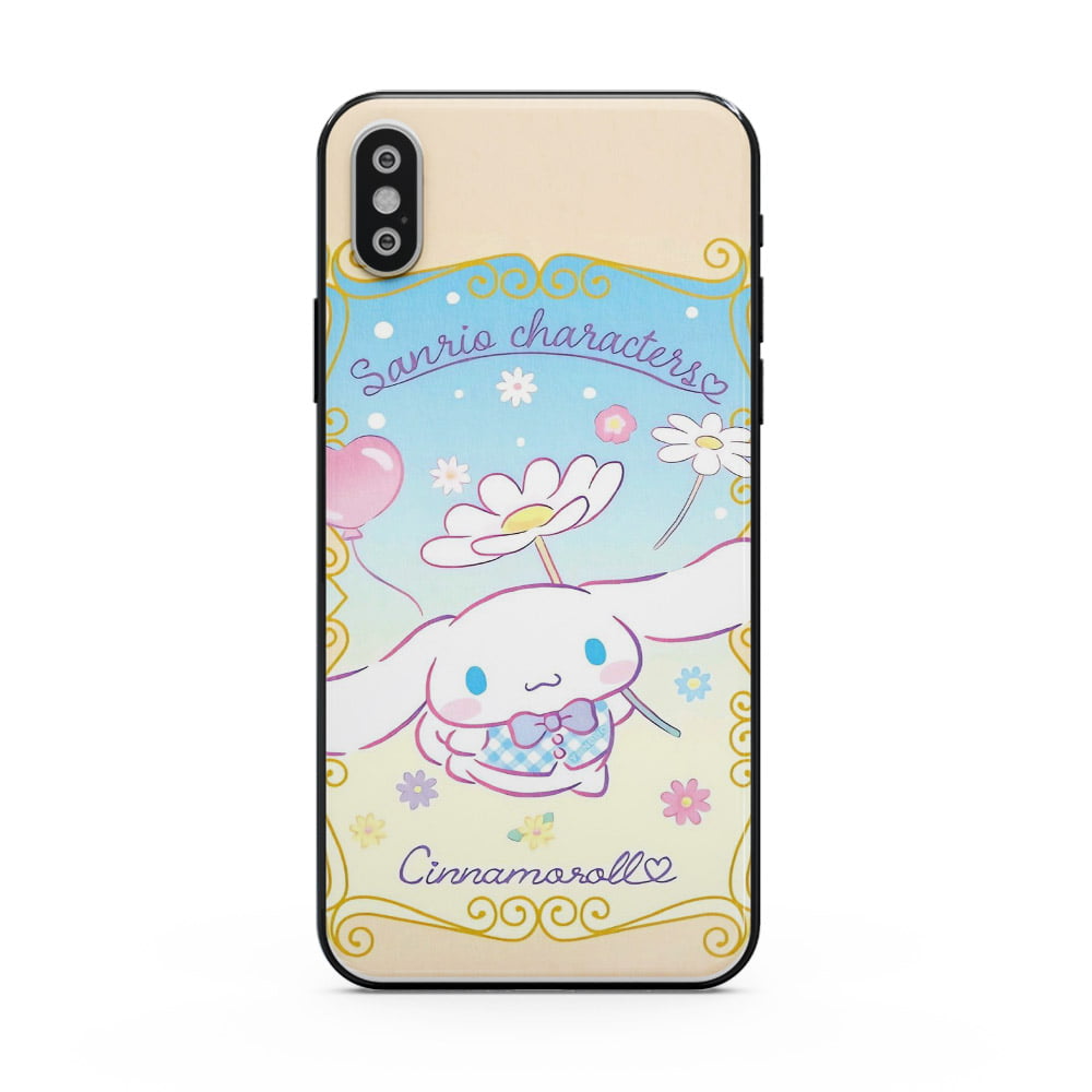 Coque Cinnamoroll fleurie