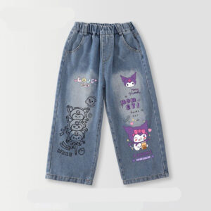 Jean enfant Kuromi chic