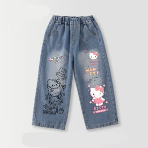 Jean Hello Kitty enfant
