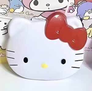Miroir compact Hello Kitty rouge