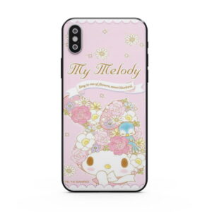 Coque My Melody florale pour smartphone