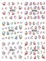 Nail art Hello Kitty réaliste transfert d’eau