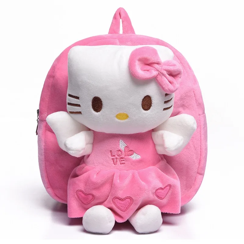Peluche Hello Kitty sac rose