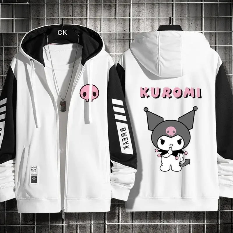 Sweat zippé Kuromi Chute – Image 2