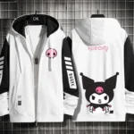 Sweat zippé Kuromi kawaii