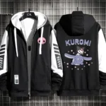 Sweat zippé Kuromi volant