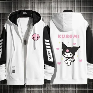Sweat zippé Kuromi Love