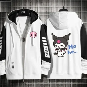 Sweat zippé Kuromi héhé !