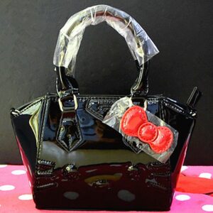 Sac à main Hello Kitty verni