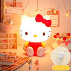 Lampe Hello Kitty rouge